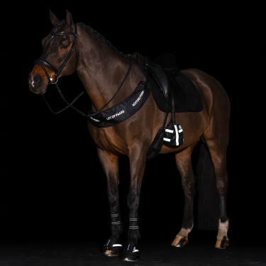 Calientapies para estribos Imperial Riding Reflective por 2 Negro