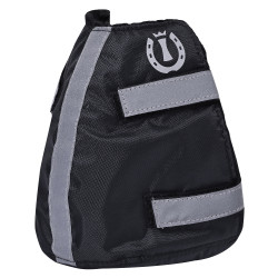 Calientapies para estribos Imperial Riding Reflective por 2 Negro