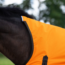 Manta de exterior Imperial Riding Customized High Neck Summer Naranja / marrón oscuro