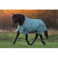 Manta de paddock Imperial Riding Super-dry AOP 400 g Verde salvia