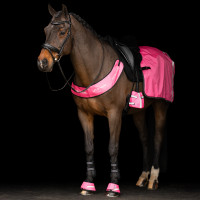 Manta para grupa Imperial Riding Reflectante Rosa Manta para grupa Imperial Riding Reflectante Rosa