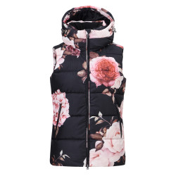 Chaleco acolchado sin mangas Imperial Riding Flora para mujer Estampado floral Motifs