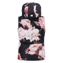 Chaleco acolchado sin mangas Imperial Riding Flora para mujer Estampado floral Motifs