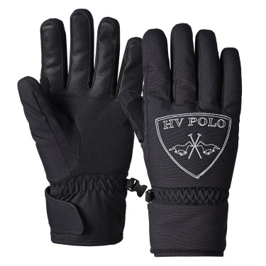 Guantes HV Polo Sports niños Negro