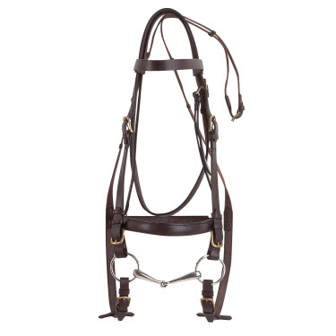 Bridon Excelsior Trekpaard Havana Marrón