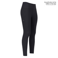 Legging de equitación Euro-Star Empower winter FullGrip para mujer Negro