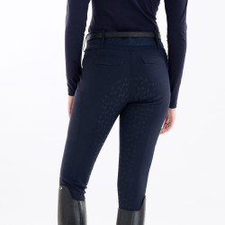 Legging de equitación Euro-Star Enforce winter FullGrip mujer Noche Azul marino