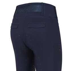 Legging de equitación Euro-Star Enforce winter FullGrip mujer Noche Azul marino