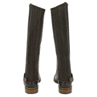 Polainas Eric Thomas de cuero Negro