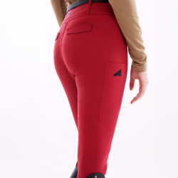 Legging de equitación Euro-Star Enforce winter FullGrip mujer Amaranto