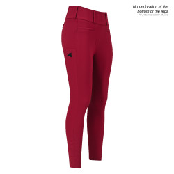 Legging de equitación Euro-Star Enforce winter FullGrip mujer Amaranto