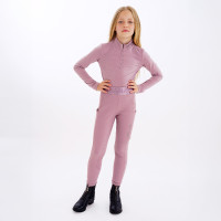 Legging de equitación Euro-Star Impress FullGrip para niños Saúco Marrón Legging de equitación Euro-Star Impress FullGrip para niños Saúco Marrón
