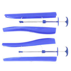 Horma para botas de poliPropileno Azul real Horma para botas de poliPropileno Azul real