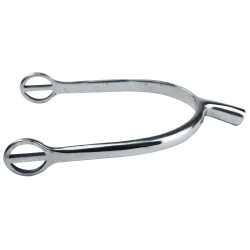 Espuelas Feeling Prince de Galles con pasadores redondos de acero inoxidable