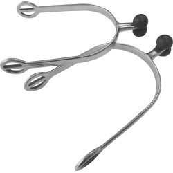 Espuelas Feeling de acero inoxidable con ruleta de plástico