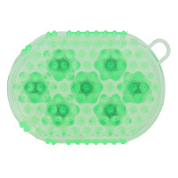 Guante doble cara almohaza y masaje Cielo azul Guante doble cara almohaza y masaje Cielo azul