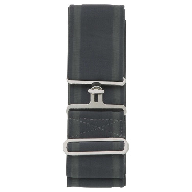 Sobrecincha lisa elástica de manta Gris