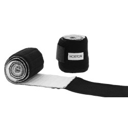 Vendas de trabajo elásticas con bajovenda HIPPO-TONIC Negro