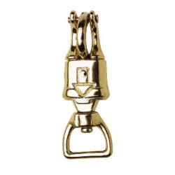 Mosquetón panic latón