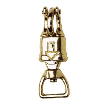 Mosquetón panic latón