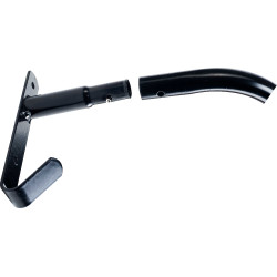 Expositor con ganchos para mantas