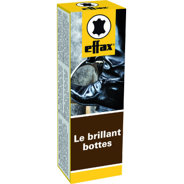 Effax Brillante negro para botas