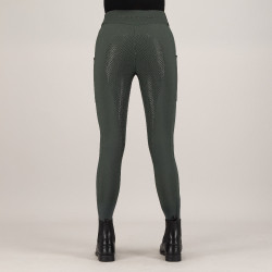 Leggings de equitación HV Polo Estrelle FullGrip para mujer Verde pato Leggings de equitación HV Polo Estrelle FullGrip para mujer Verde pato