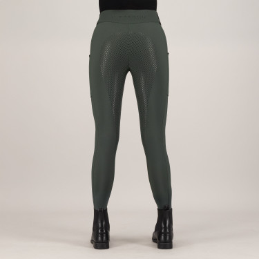 Leggings de equitación HV Polo Estrelle FullGrip para mujer Verde pato Leggings de equitación HV Polo Estrelle FullGrip para mujer Verde pato
