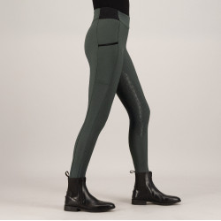 Leggings de equitación HV Polo Estrelle FullGrip para mujer Verde pato Leggings de equitación HV Polo Estrelle FullGrip para mujer Verde pato