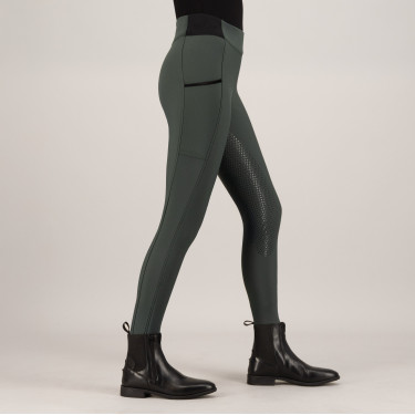 Leggings de equitación HV Polo Estrelle FullGrip para mujer Verde pato Leggings de equitación HV Polo Estrelle FullGrip para mujer Verde pato