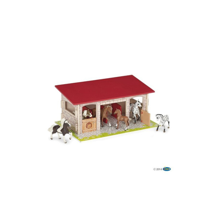 Figurine Box Ã  chevaux Papo