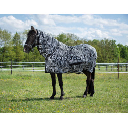 Manta red Riding World Combo Cebra negro / blanco Multicolor