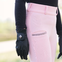 Leggings de equitación Imperial Riding Comfi Sparks FullGrip para niños Algodón de azúcar