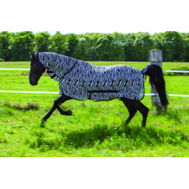 Manta red Riding World Combo Cebra negro / blanco Multicolor Manta red Riding World Combo Cebra negro / blanco Multicolor