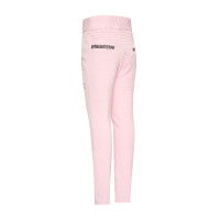 Leggings de equitación Imperial Riding Comfi Sparks FullGrip para niños Algodón de azúcar Rosa