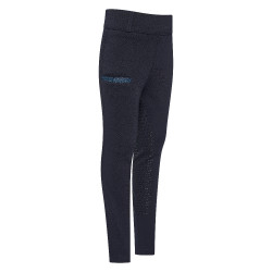 Leggings de equitación Imperial Riding Comfi Sparks FullGrip para niños Marino Azul marino