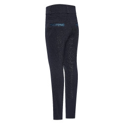 Leggings de equitación Imperial Riding Comfi Sparks FullGrip para niños Marino Azul marino