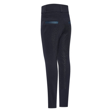 Leggings de equitación Imperial Riding Comfi Sparks FullGrip para niños Marino Azul marino