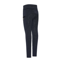 Leggings de equitación Imperial Riding Teddy FullGrip para niños Marino Azul marino