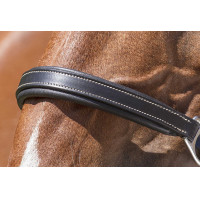 Cabezada de cuero Norton Pro Grooming Havana Marrón