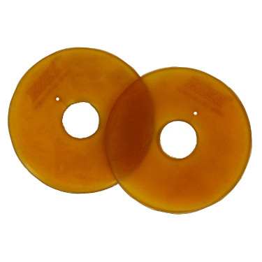 Arandelas Norton para filete/bocado abiertas Natural Marrón