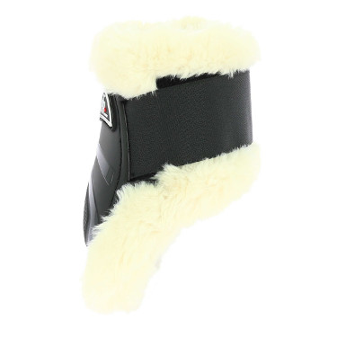 Protectores de menudillo Norton XTR de borreguillo sintético Negro