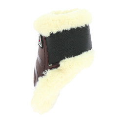 Protectores de menudillo Norton XTR de borreguillo sintético Castaño Marrón