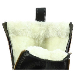 Botines de invierno Norton Zipper Negro