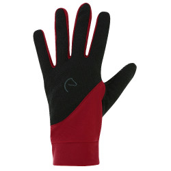 Guantes Equi-Theme Knit digital Negro / ciruela