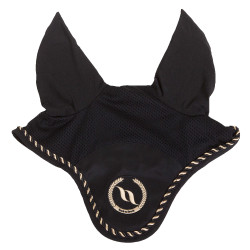 Orejeras antimoscas Back On Track con orejas Negro