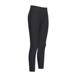Pantalón de equitación Euro-Star Aurelle mujer Grip Connect Negro