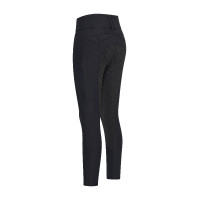 Pantalón de equitación Euro-Star Aurelle mujer Grip Connect Negro