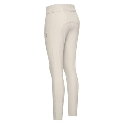 Pantalón de equitación Imperial Riding Bilou FullGrip para mujer Gris / arena