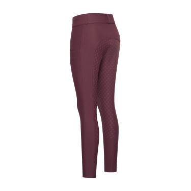 Pantalón de equitación Imperial Riding Bilou FullGrip para mujer Higo Violeta Pantalón de equitación Imperial Riding Bilou FullGrip para mujer Higo Violeta